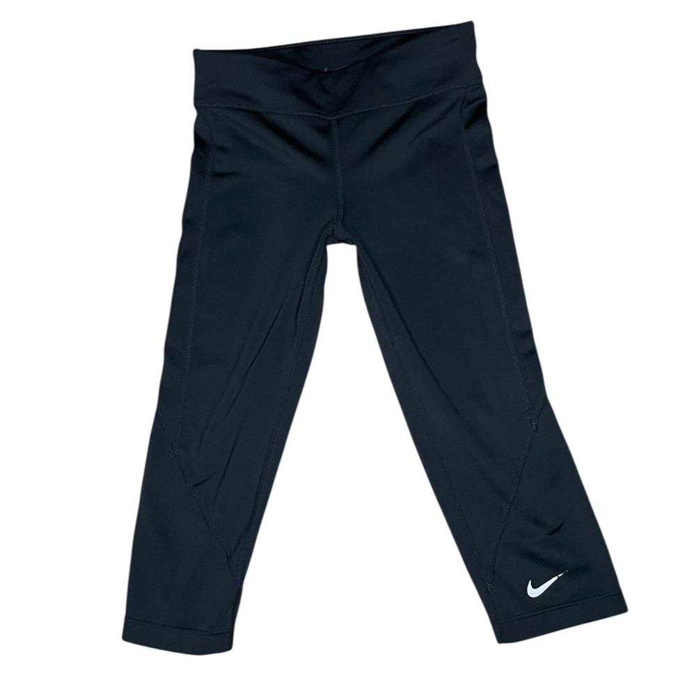 Nike Black Leggings-Girls Small